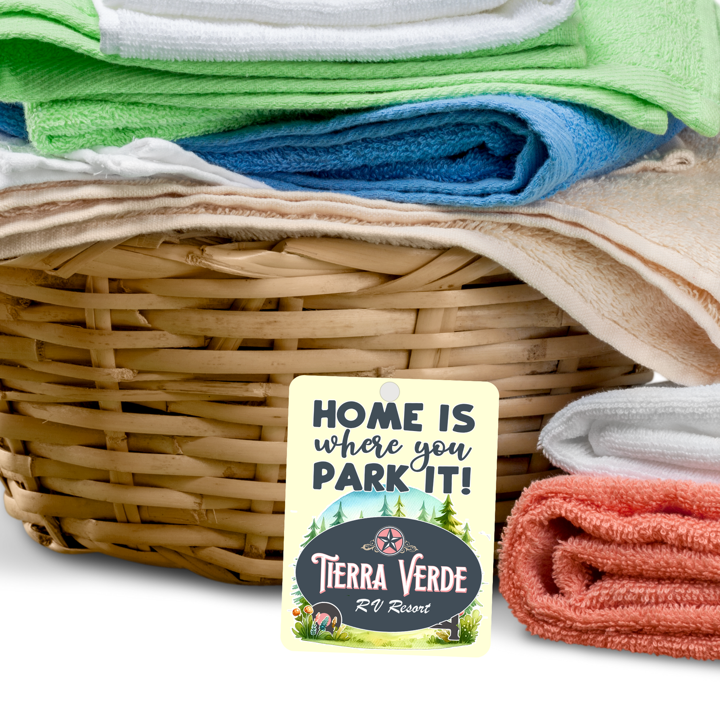 Tierra Verde RV Freshener, Add Your Scent, Home Is Where You Park It, Camper Design, Unscented Felt for RVers