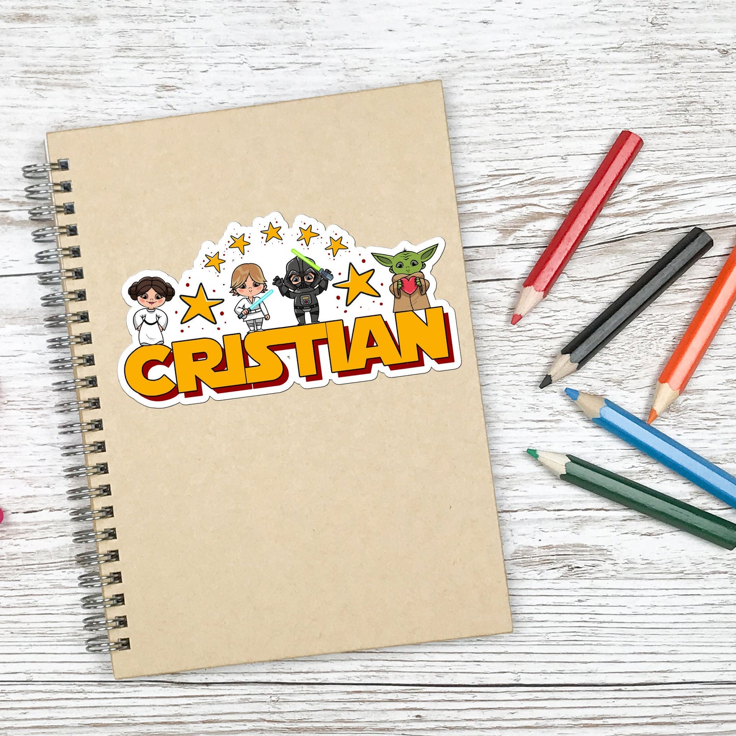 Space Kids Custom Name Sticker, Cute Sticker, Personalized Waterproof Sticker, Space Birthday Party Favors, Boy Decals, Stickers for Kids