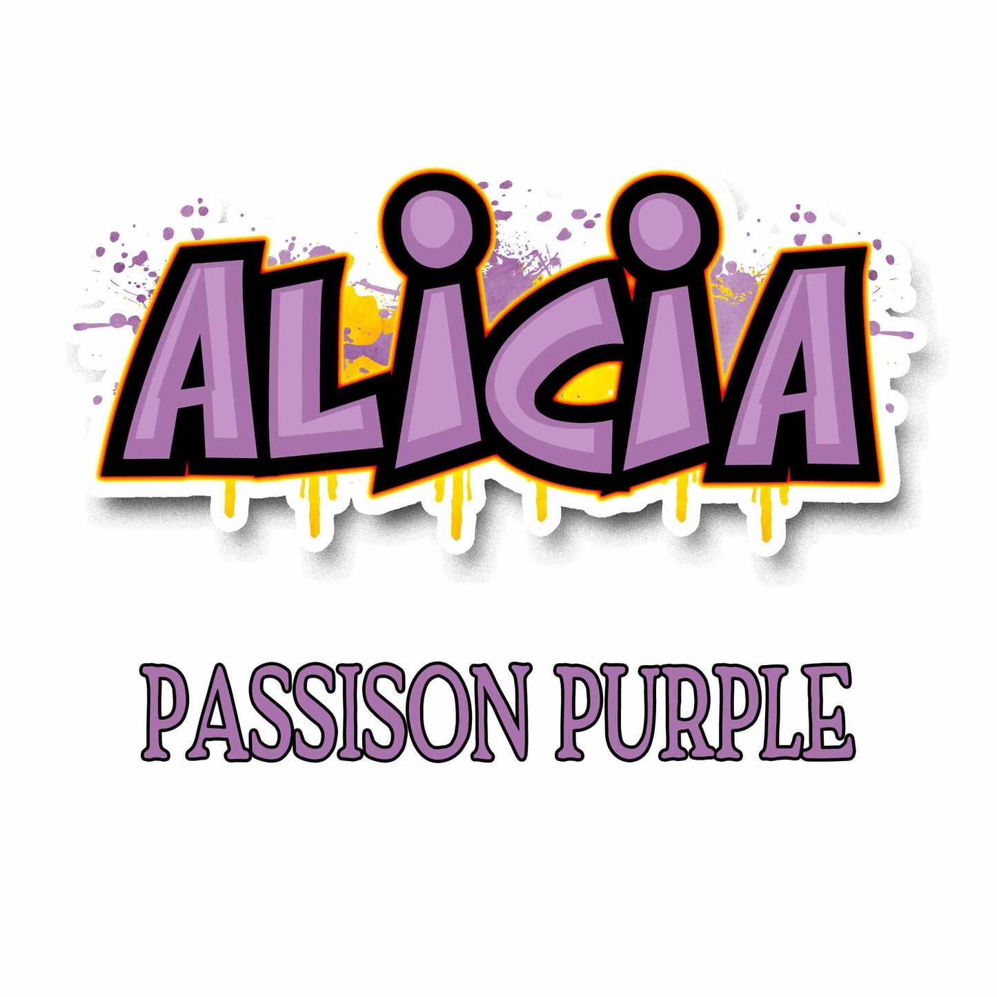 Graffiti Style Custom Name Sticker - Personalized Waterproof Vinyl Decal for Laptops, Tumblers, Water Bottles, and Gifts