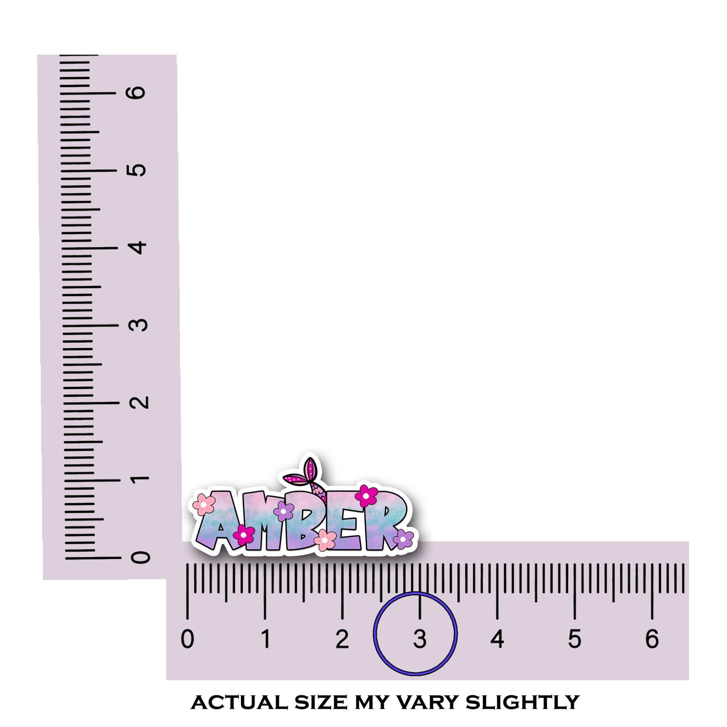 Cute Mermaid Custom Name Sticker, Custom Stickers, Waterproof Sticker, Party Favors, Custom Vinyl Stickers, Kid Stickers for Girls