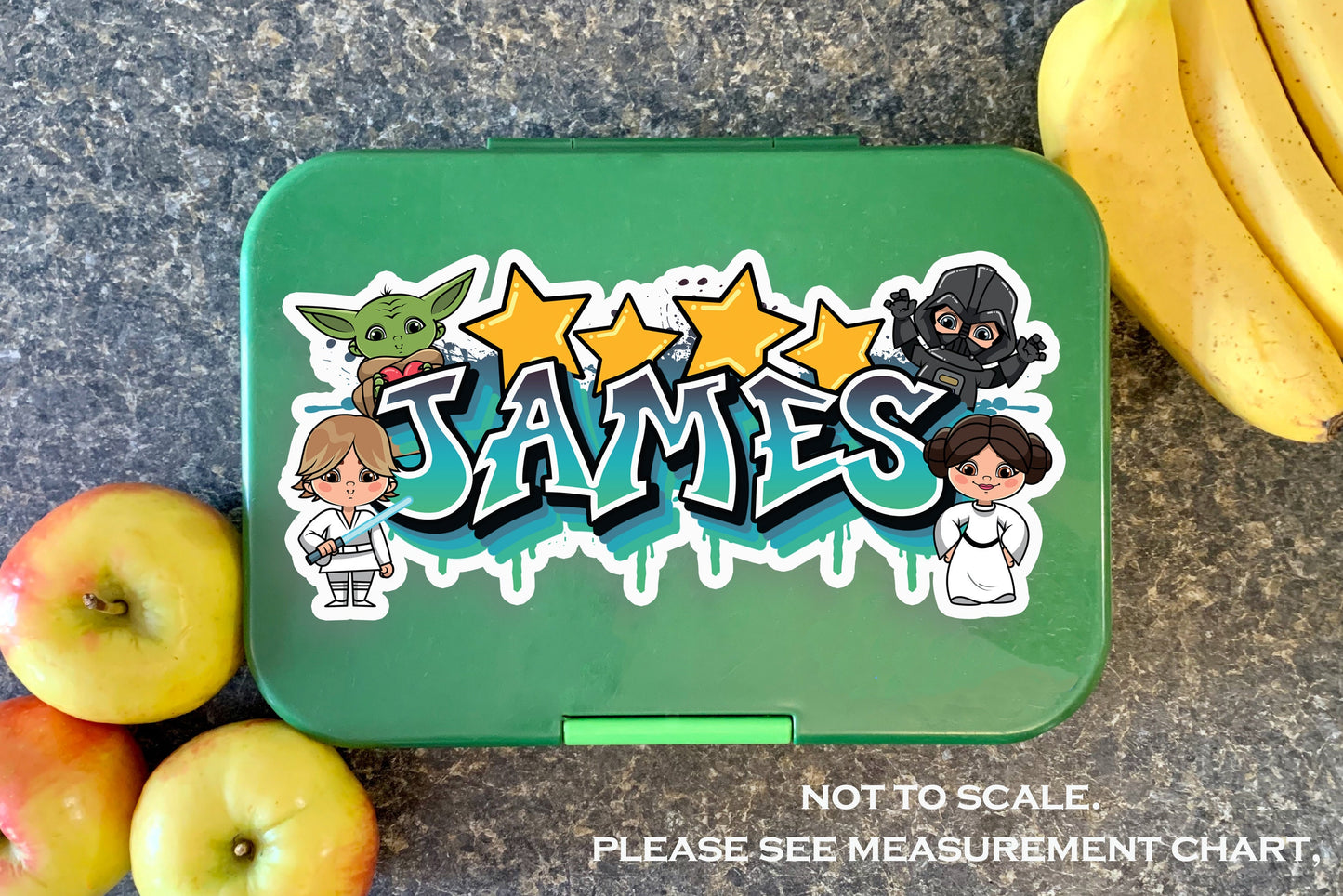 Space Wars Custom Name Sticker, Custom Text Sticker, Personalized Waterproof Sticker, Fan Sticker for Laptop, Cool Graffiti Name Label