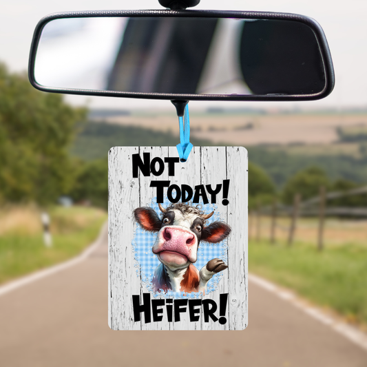 Farm Freshie Air Freshener, Add Your Scent, Funny Cow Quote, Perfect for Cars, Closets, Lockers, Bathrooms